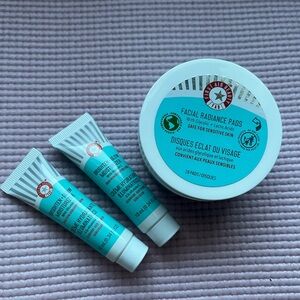First Aid Beauty Facial Radiance Pads & Serums in Aqua
